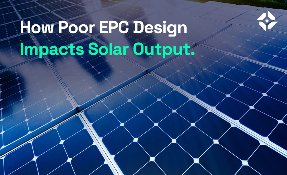 Poor Output? It’s Not the Panel. It’s Solar EPC Design
