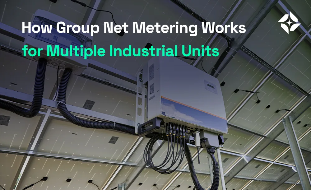 Solar Company in Ankleshwar 15 How Group Net Metering Works for Multiple Industrial Units