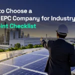 Solar EPC company for industry installing rooftop solar on a factory in Surat, Gujarat.